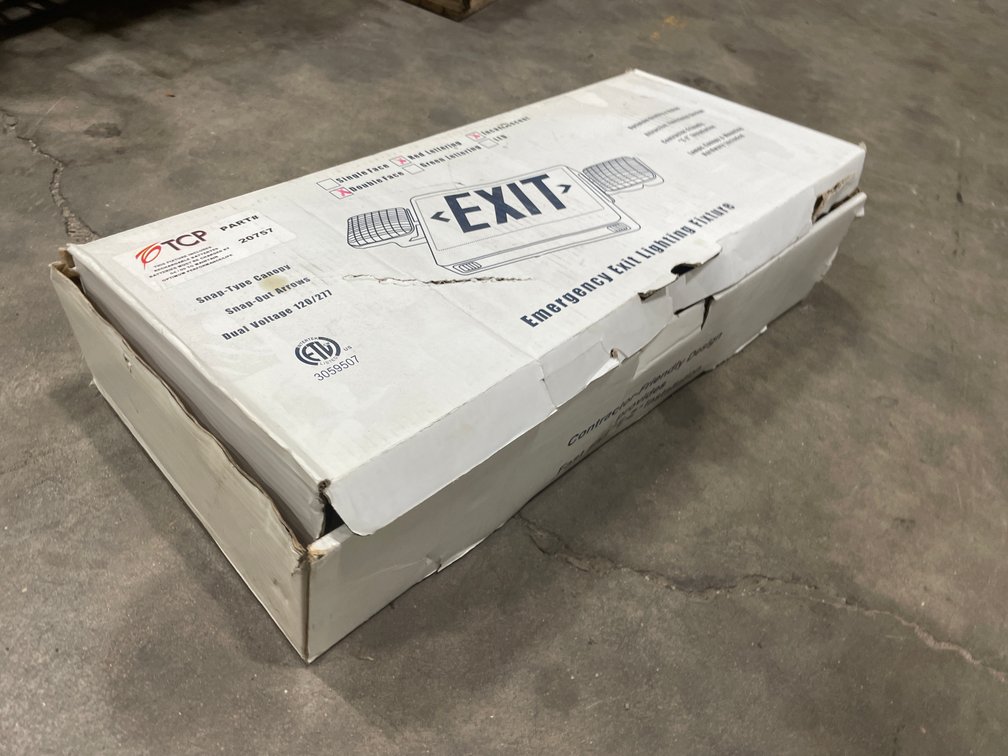 TCP Double Facing Emergency Exit Light