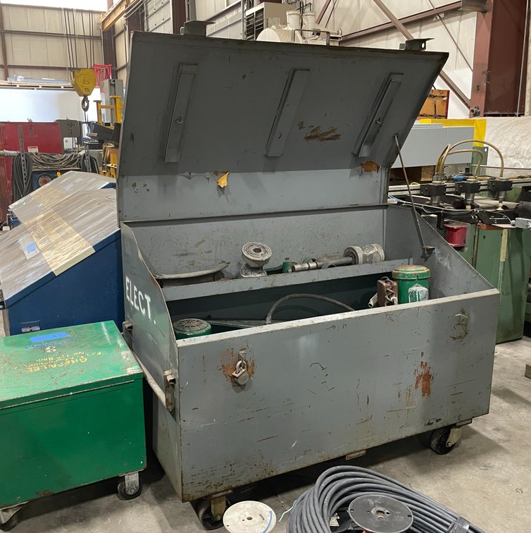 (2) Jobsite Boxes with Greenlee Conduit Bender Supplies