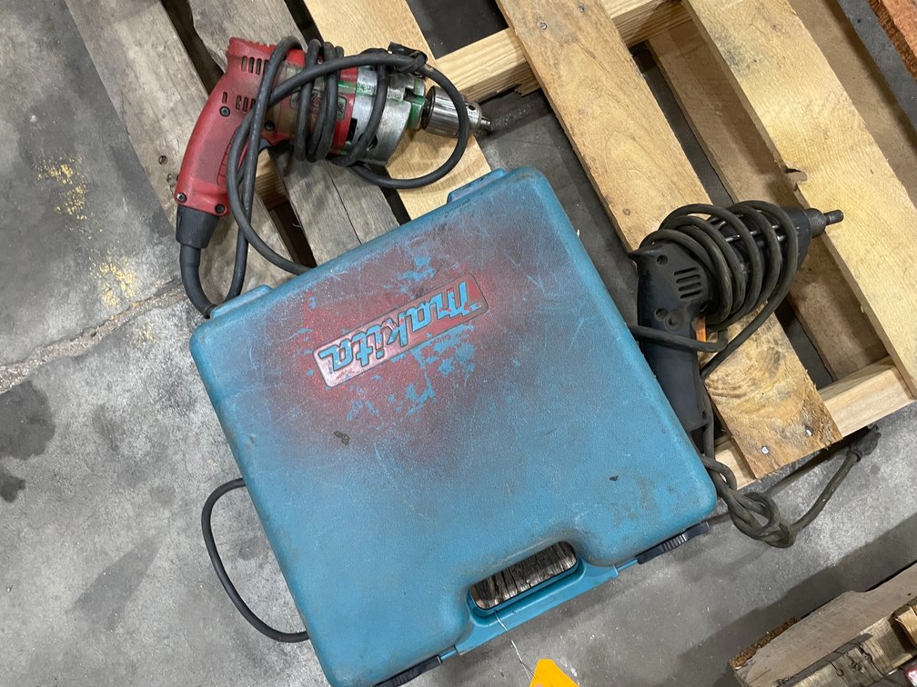 (3) Corded Tools Includes Makita and Milwaukee Brands
