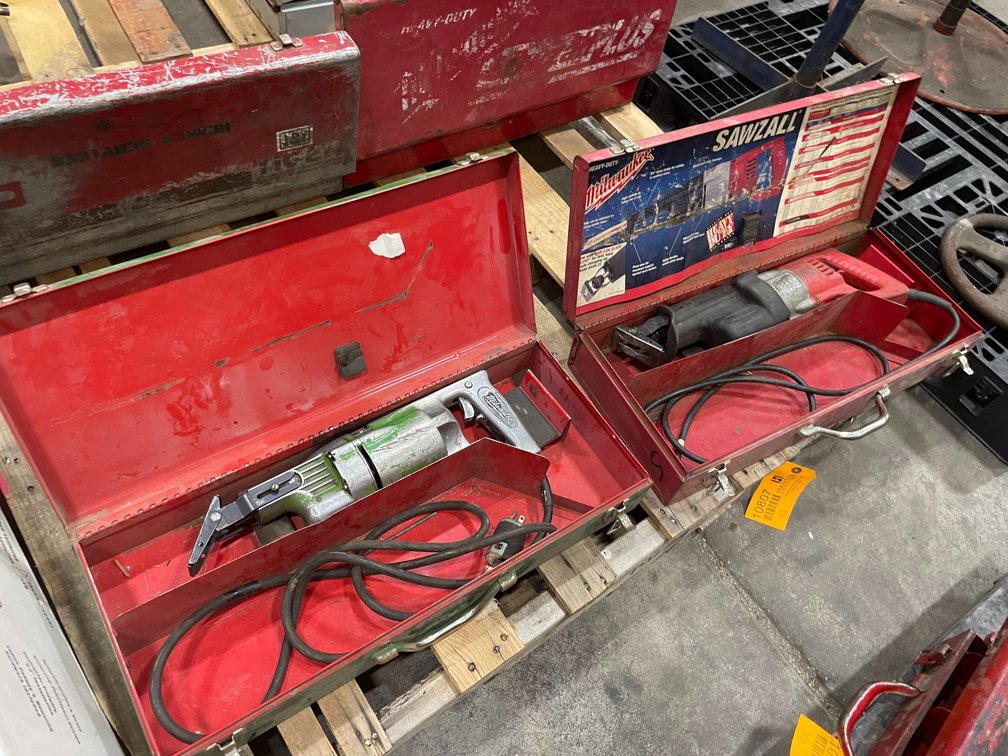 (2) Milwaukee Sawzall