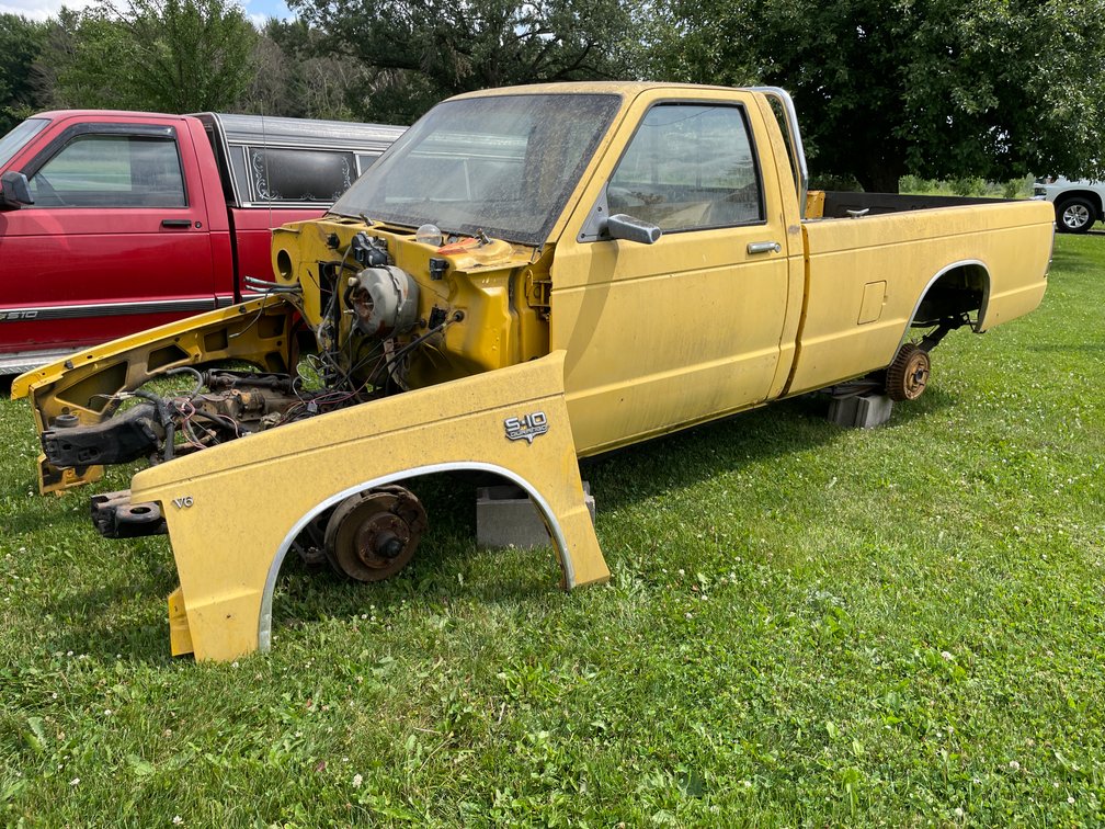 1987 Chevy S10 (No Title, For Parts) (Wisconsin Rapids, WI)