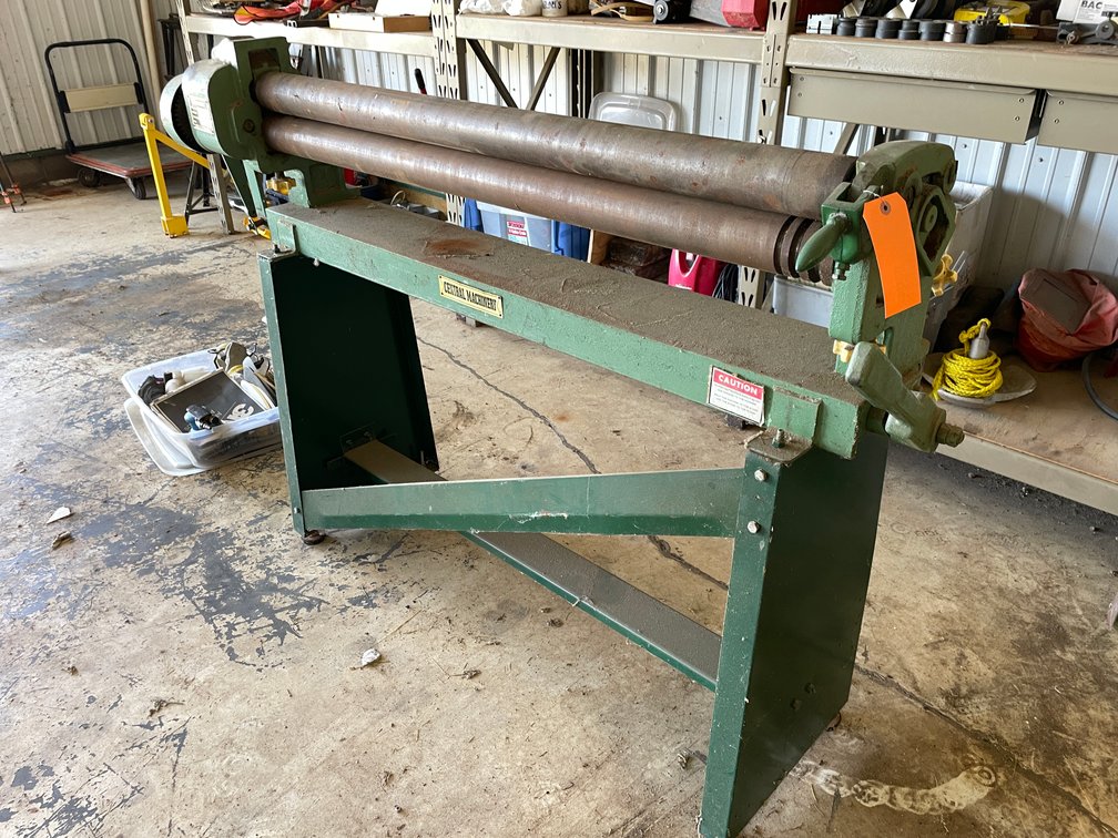 Central Machinery Sheet Metal Roller