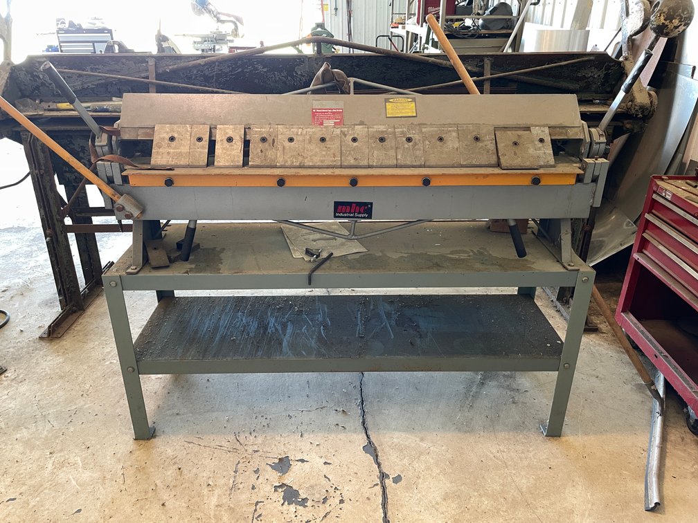 MHC Industrial Supply 48'' Sheet Metal Pan and Box Brake