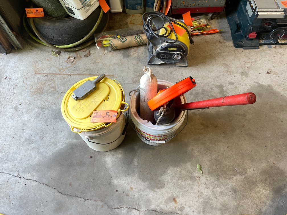 Insulated Bucket, Bucket Seat, Boat Bumpers & Spear