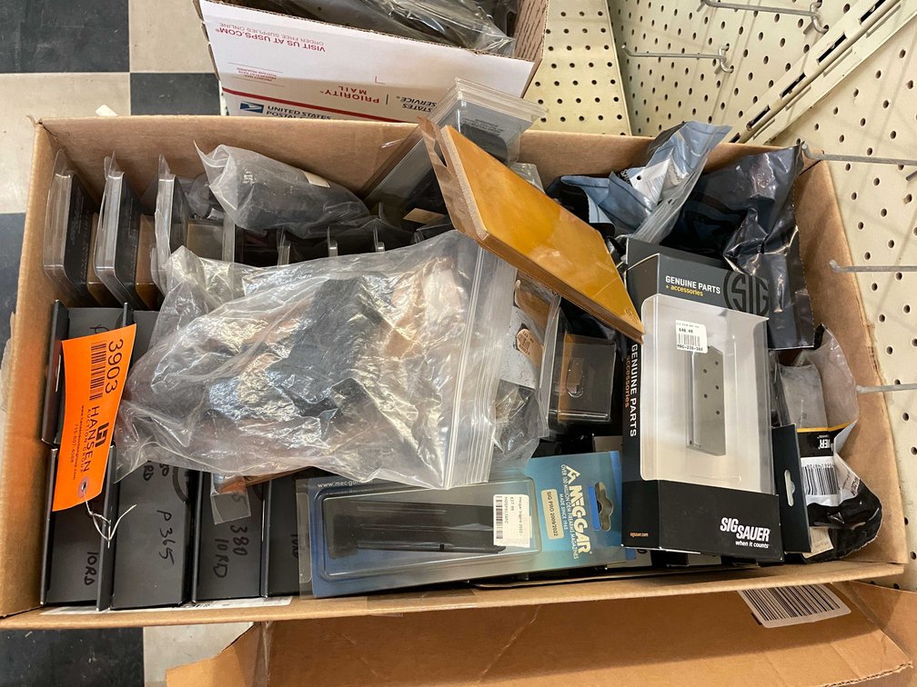 Assorted Sig Sauer Gun Magazines