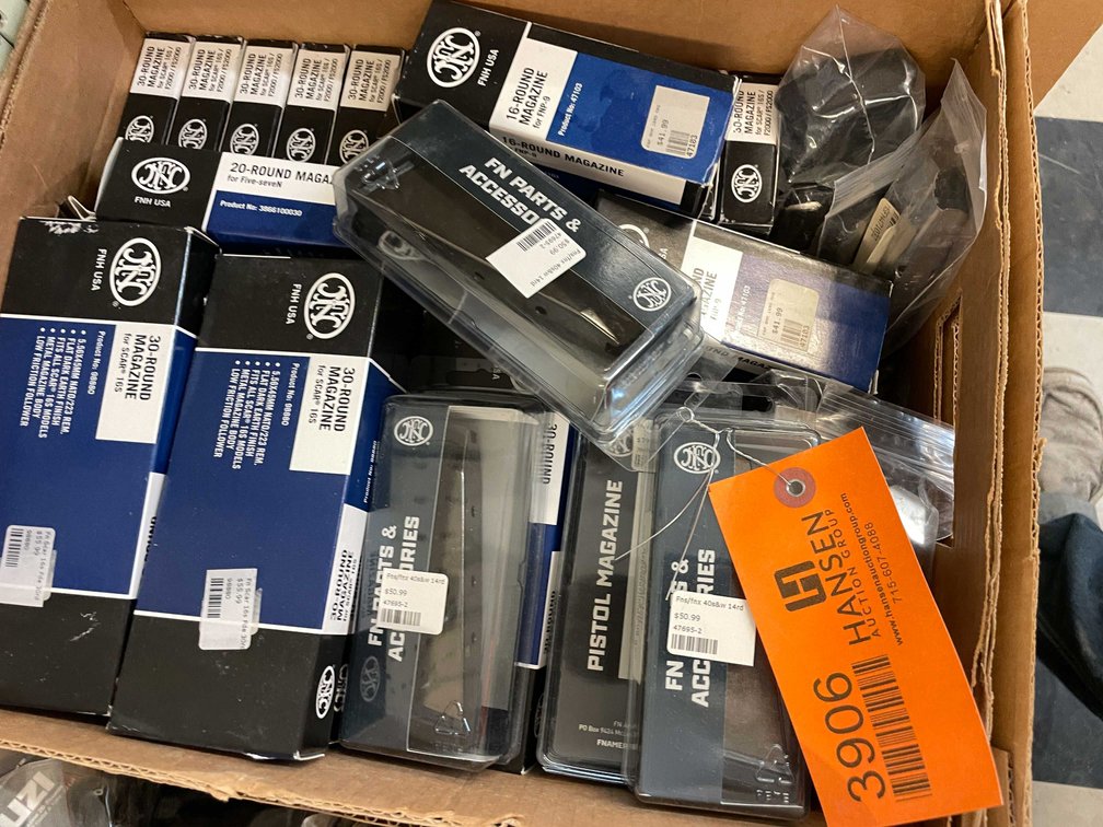 Assorted FN Gun Magazines