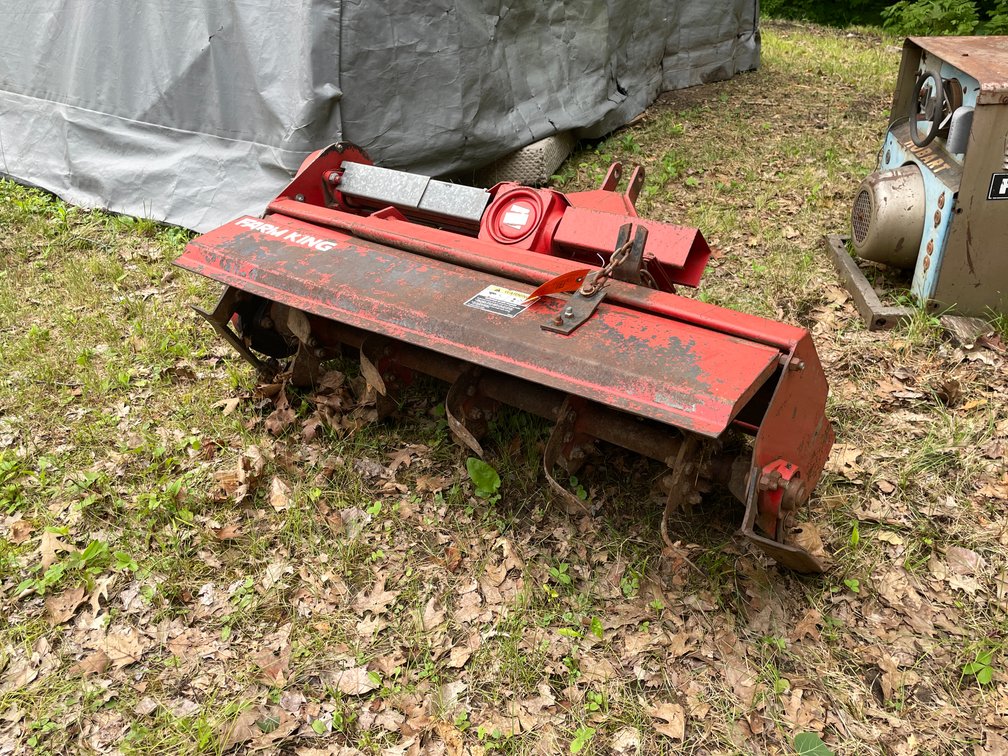 Farm King Rotary Tiller Attachment