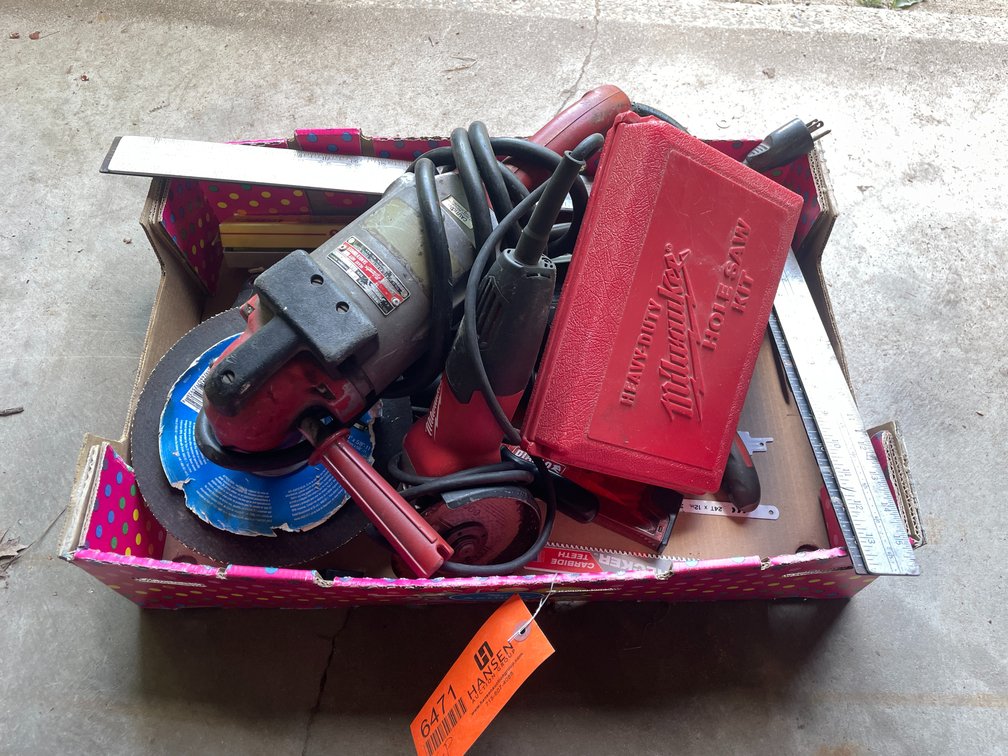 Milwaukee Tools and Attachments