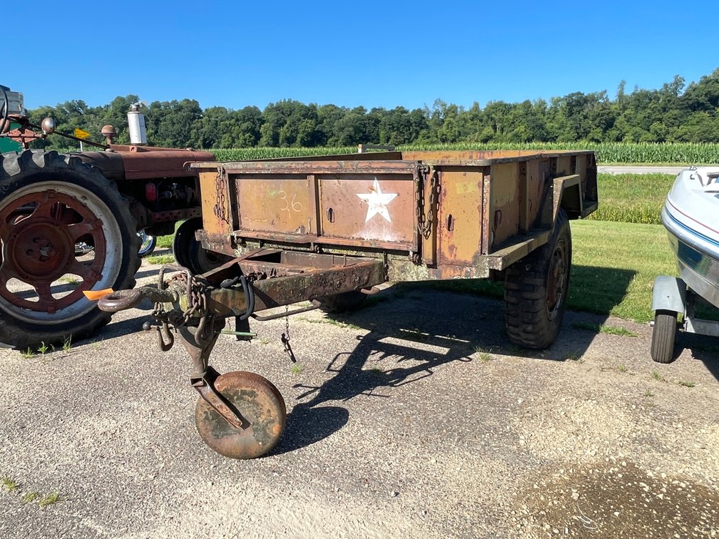 9-1/2' Army Trailer