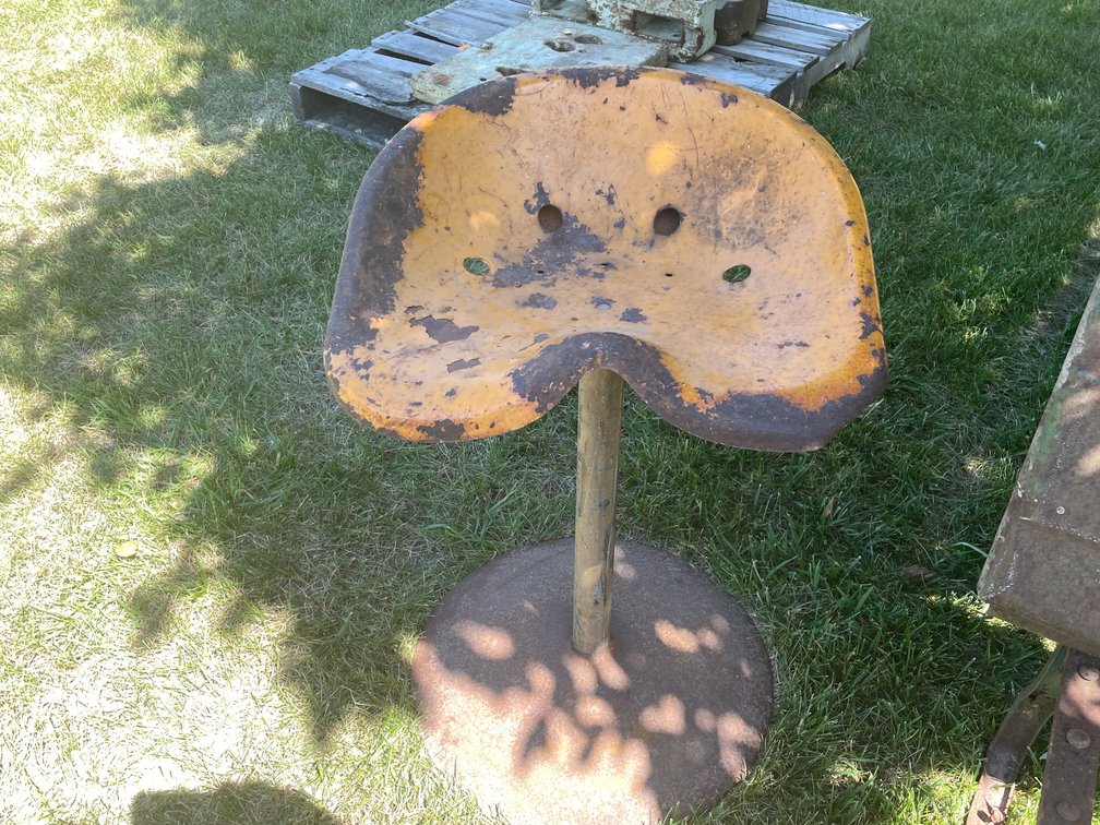 Minneapolis Moline Tractor Seat Shop Stool