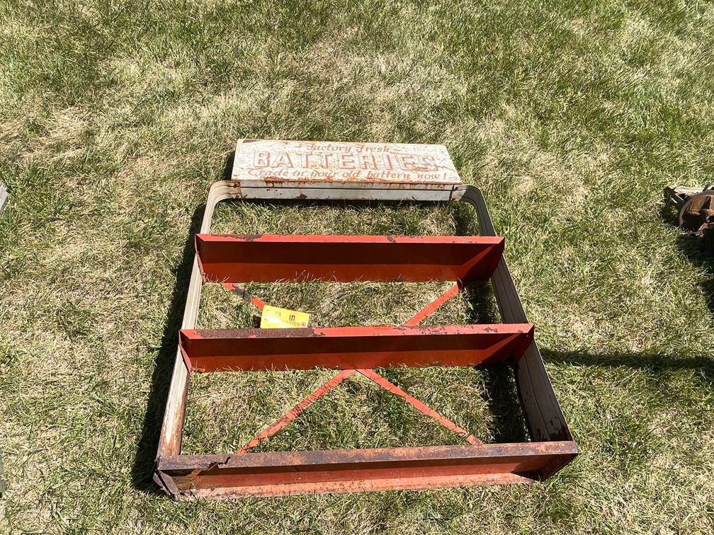 Vintage Battery Display