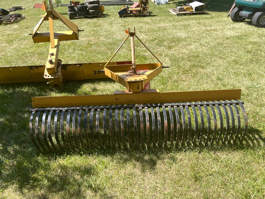 King Kutter 6' Landscape Rake