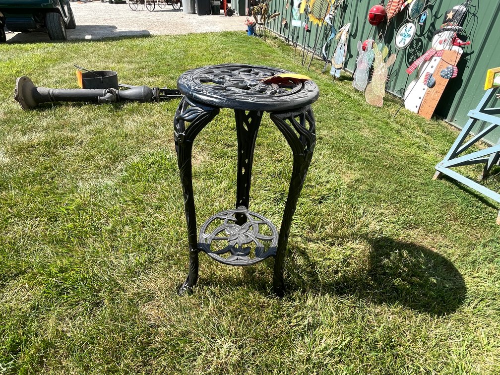 Cast Outdoor Decorative Table