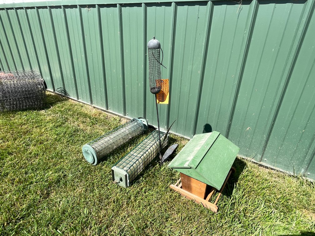 (3) Bird Feeders