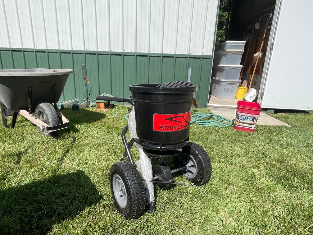 Brinly Yard Spreader