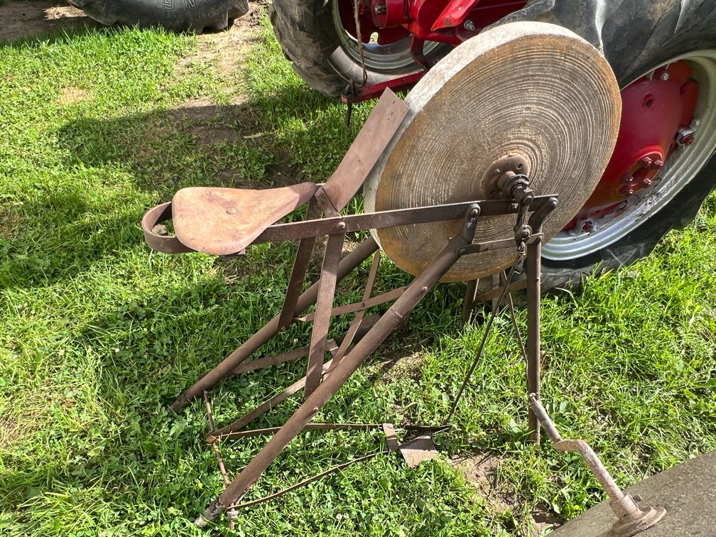 Antique Grinding Wheel