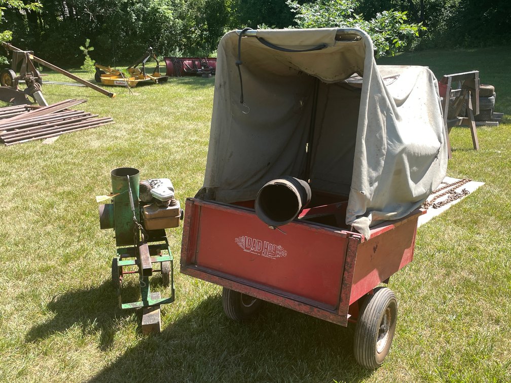 Lawn Vac with Yard Cart