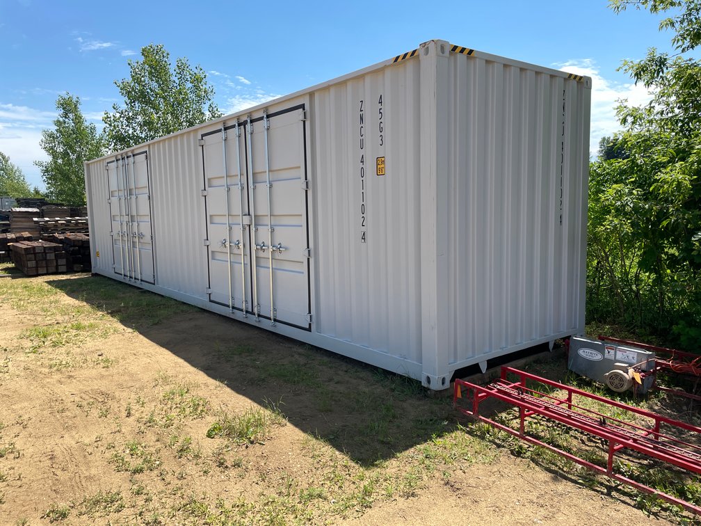 40' High Cube Multi-Door Shipping Container