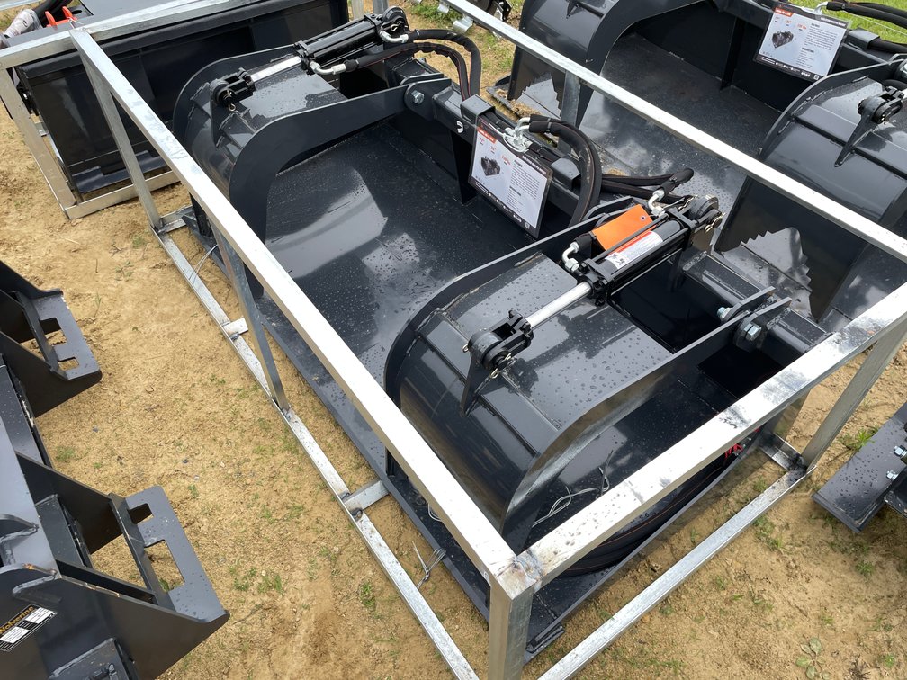 New Wolverine Skid Steer Grapple Bucket