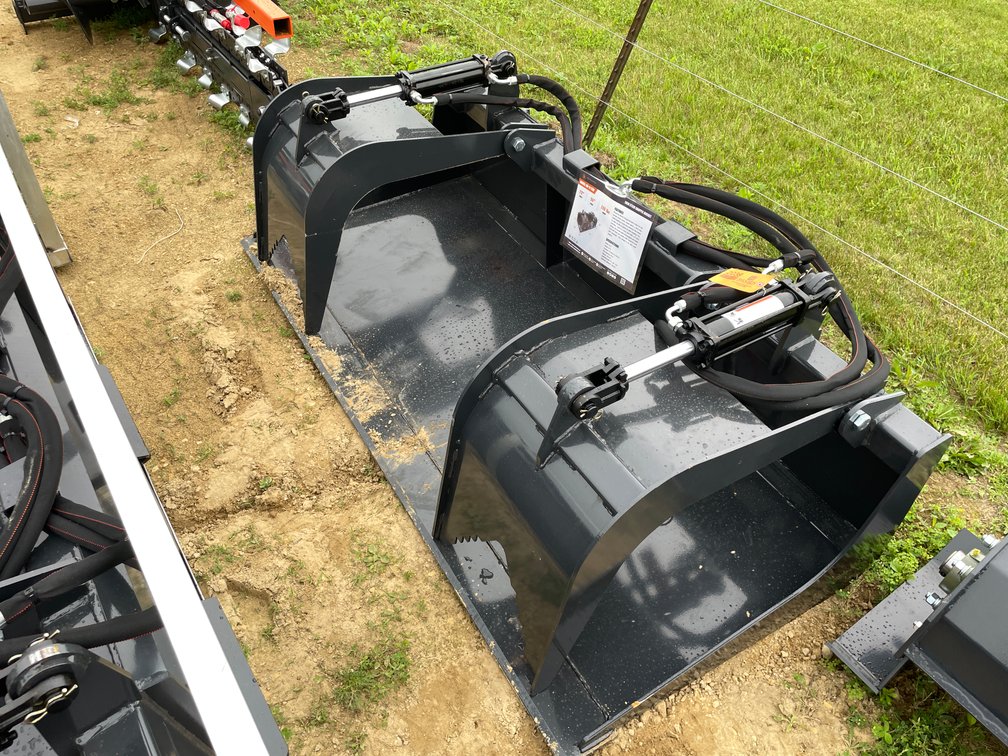 New Wolverine Skid Steer Grapple Bucket