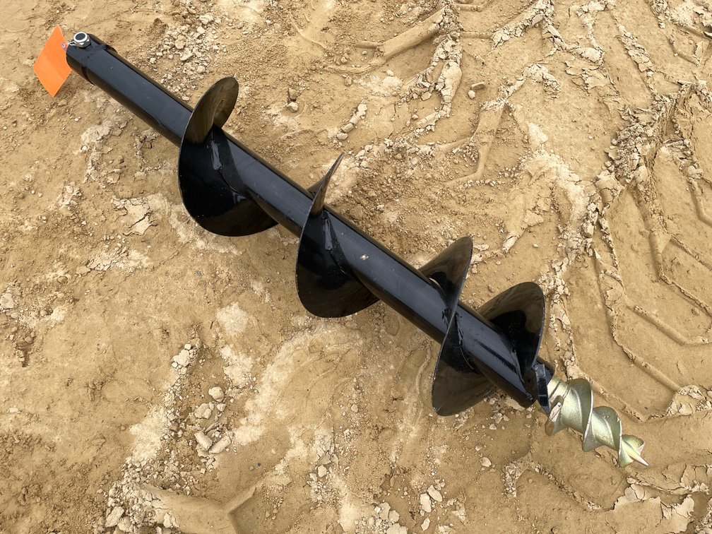 New Mini 8" Wide Auger Rod Attachment