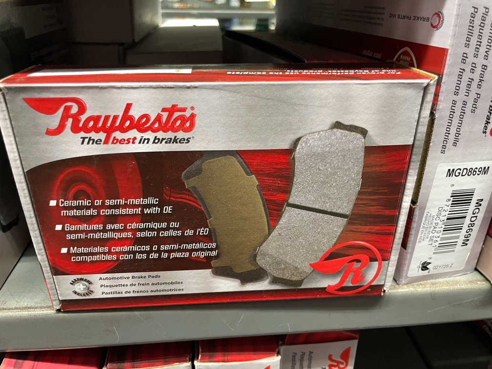 Raybestos Brake Pads (B)