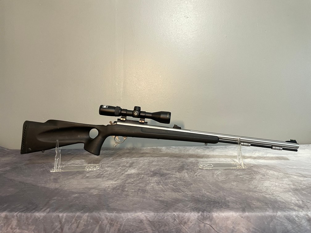 Thompson Center Omega Black Powder Rifle, SN: S108604 (Arcadia, WI)