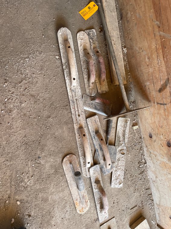 Various Concrete Trowels