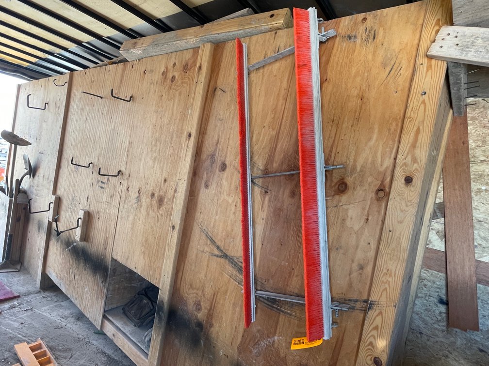 Handless Tandem Concrete Finishing Broom System