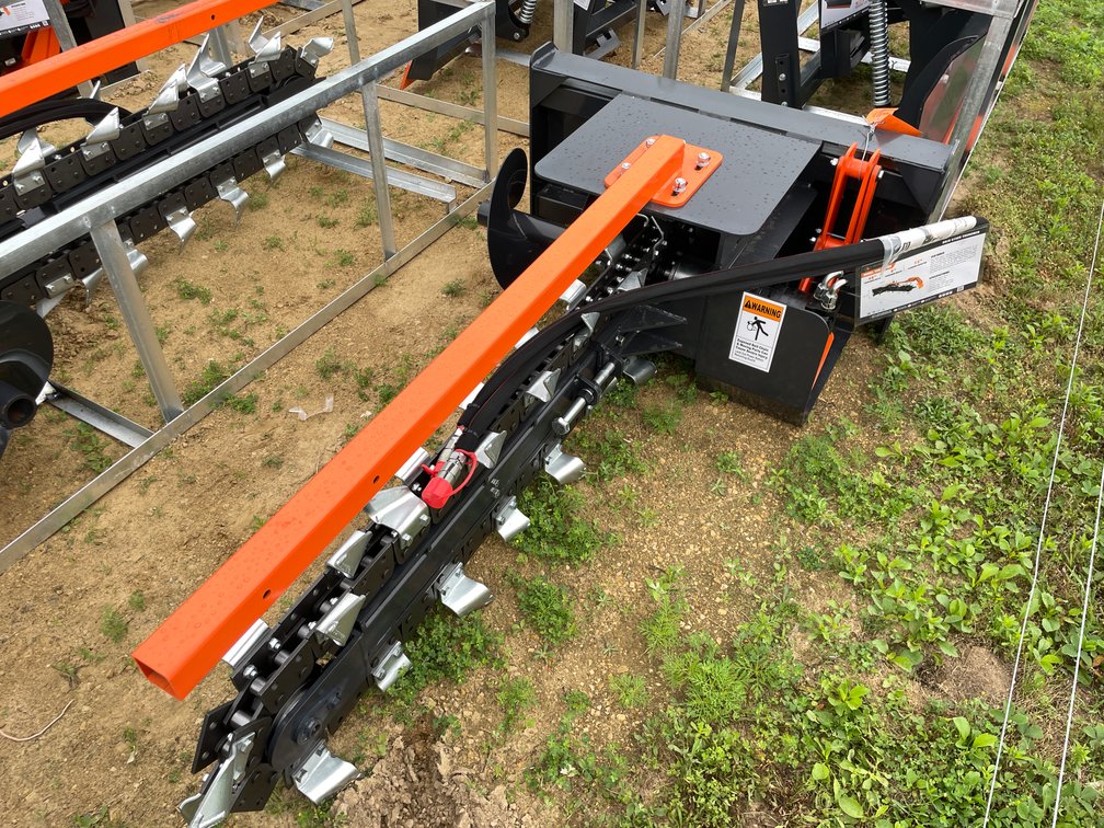 New Wolverine Skid Steer Trencher Attachment