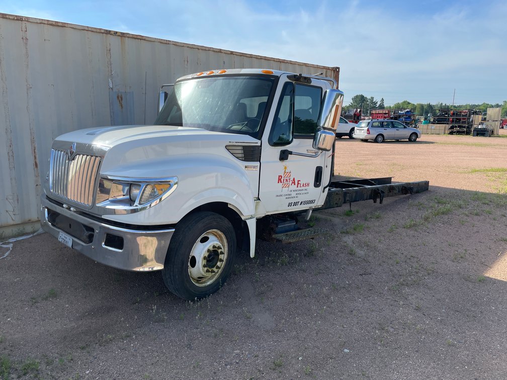 2014 International Terrastar Cab and Frame (Has WI Title) (Mosinee, WI)