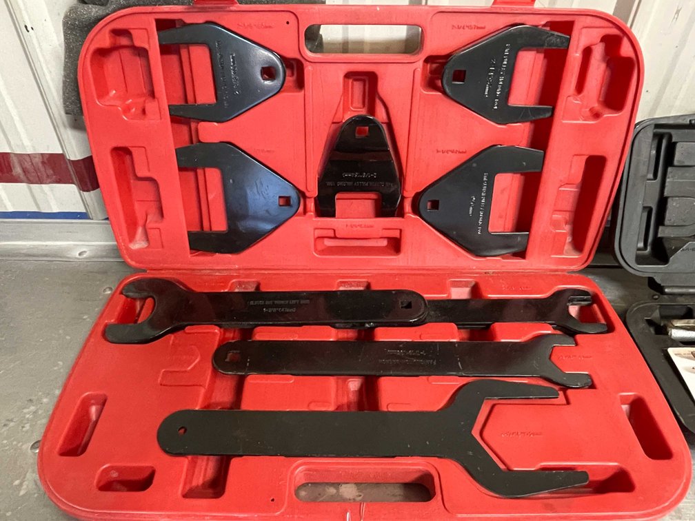 10-Piece Automotive Fan Clutch Removing Wrench Tool Set