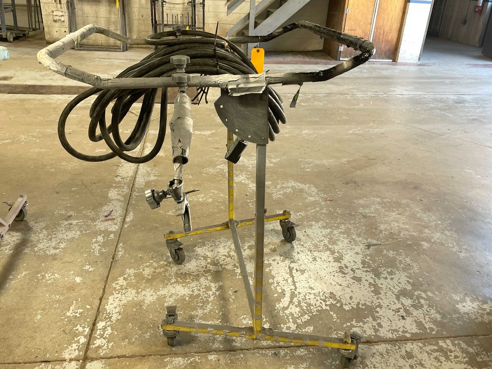 Metal Stand and Electrical Cord