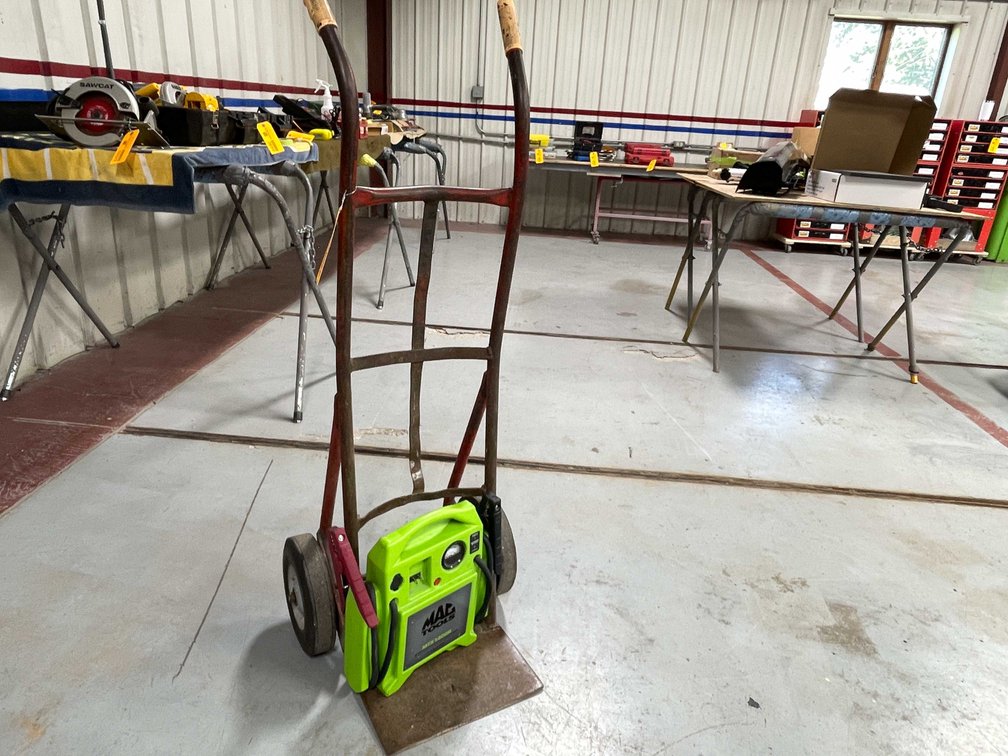 Mac Tools Jump Starter and Hand Cart