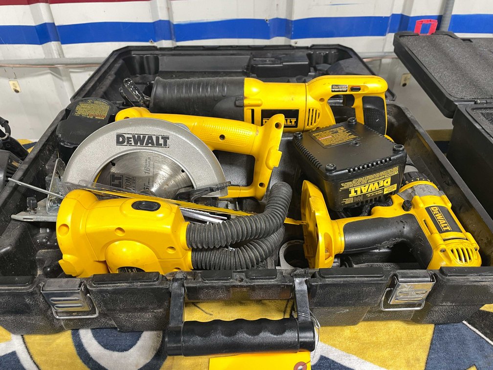 Dewalt Power Tools and Case
