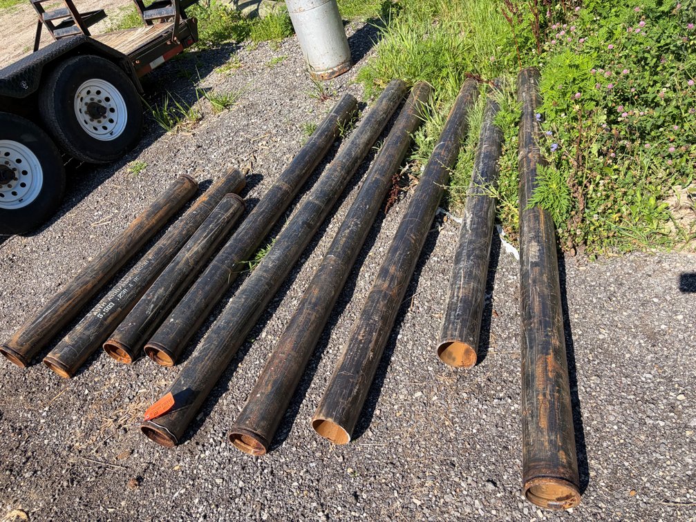 Heavy Wall 5” Black Iron Pipe