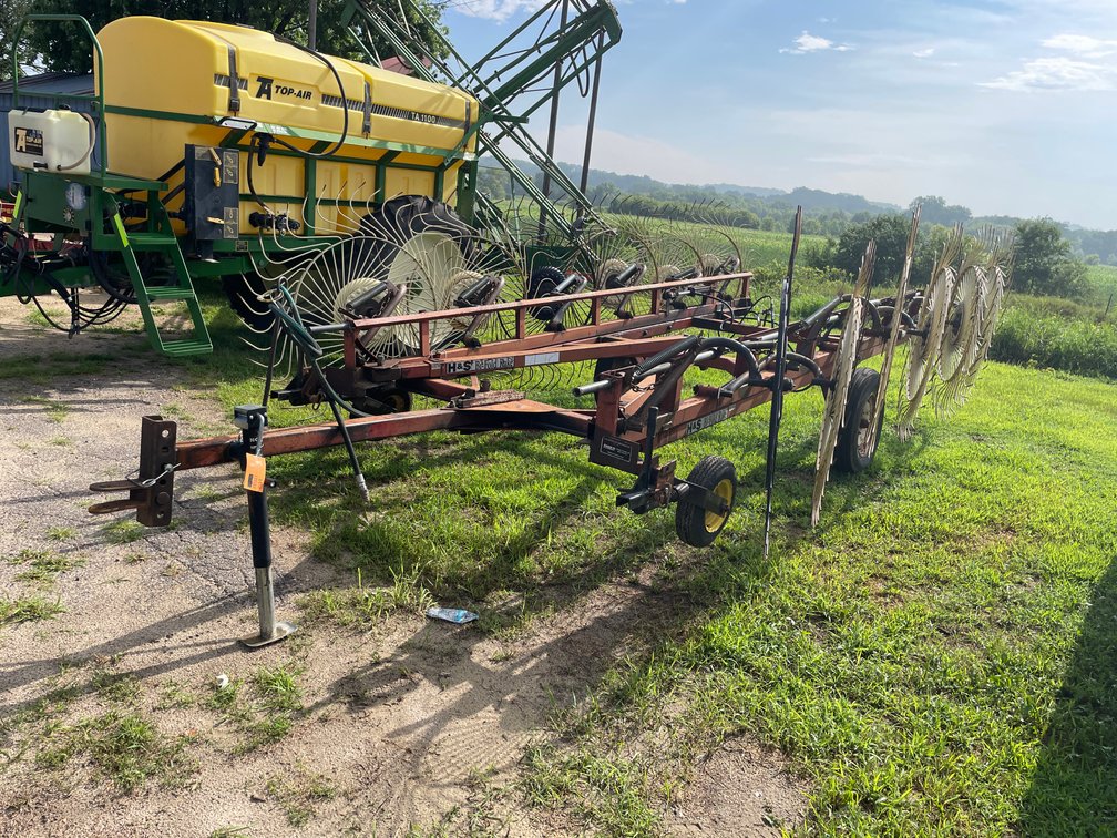 H&S (12) Wheel Rake