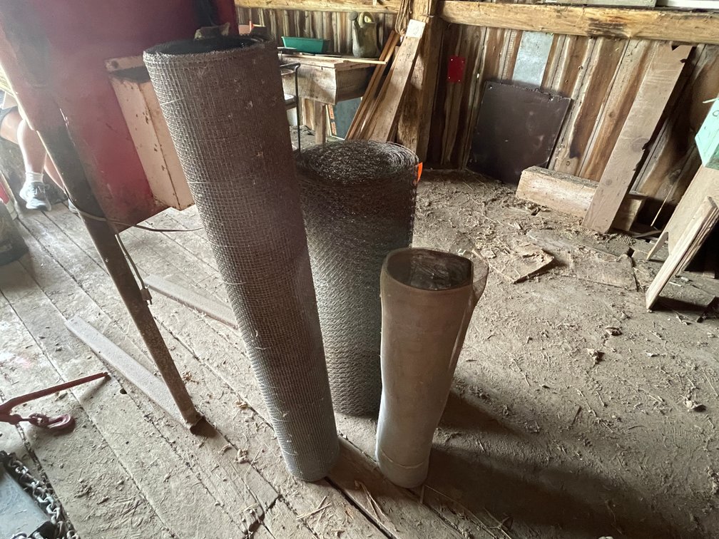(3) Rolls of Various Fencing