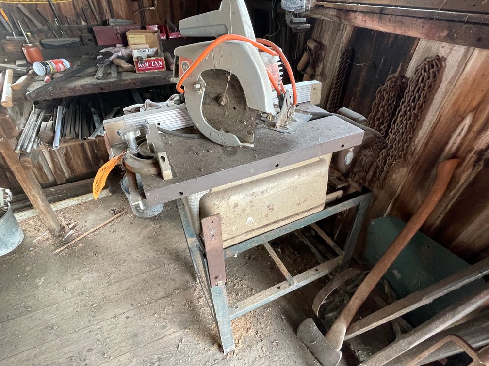Simpson- Sears Table Saw and Black and Decker Circular Saw