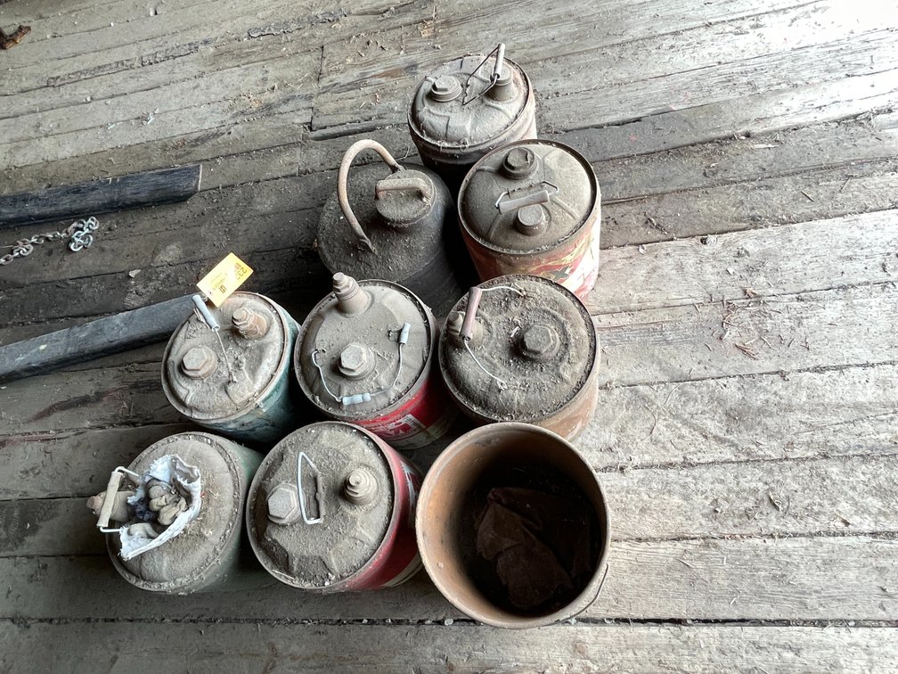Vintage Oil Cans