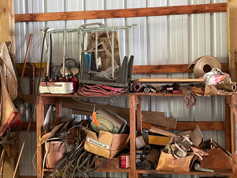 Contents of Shelving (Shelf Not Included)