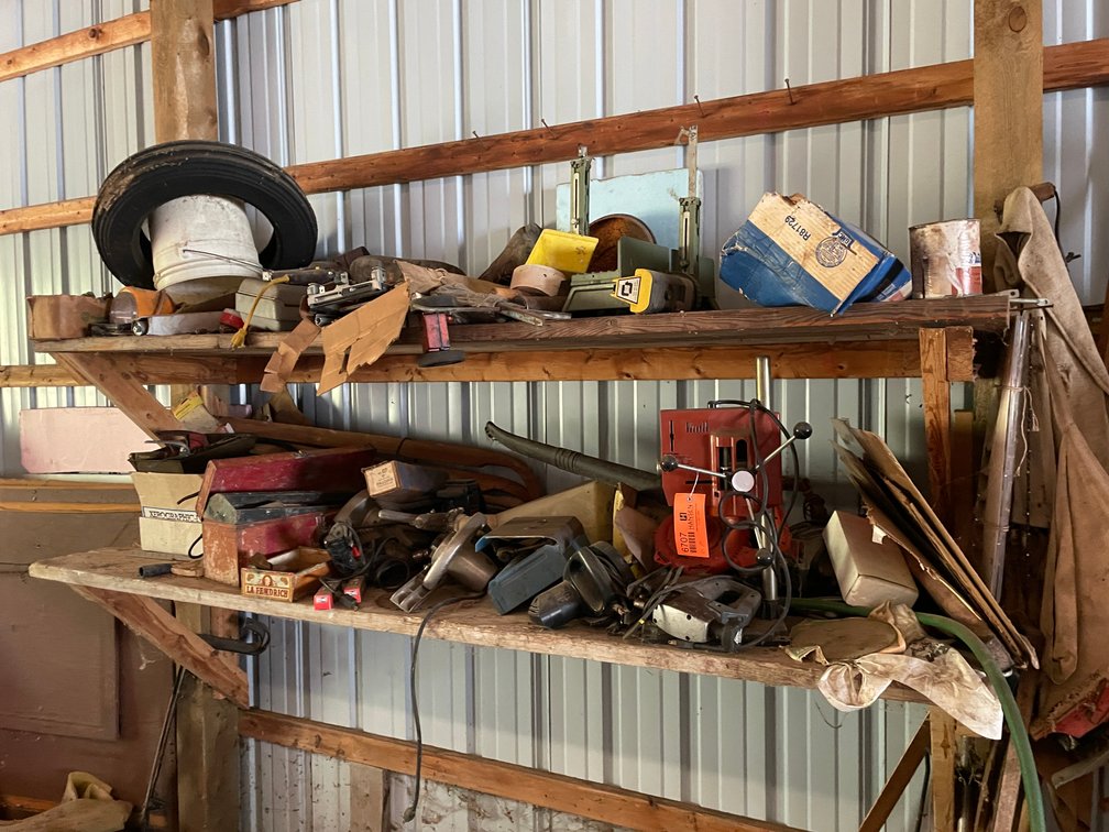 Contents of Shelving