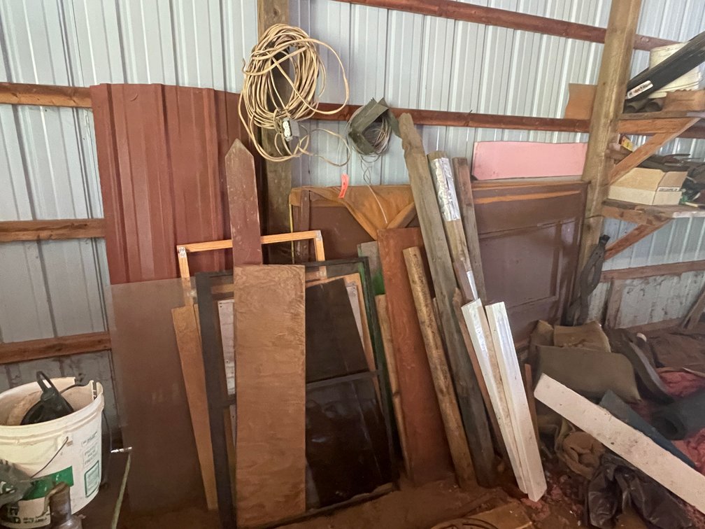 Assorted Wood and Wire