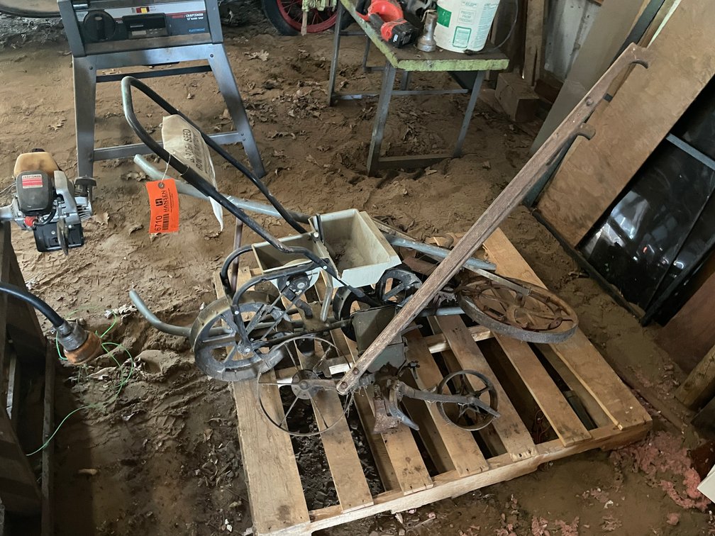 (3) Walk Behind Garden Seeders
