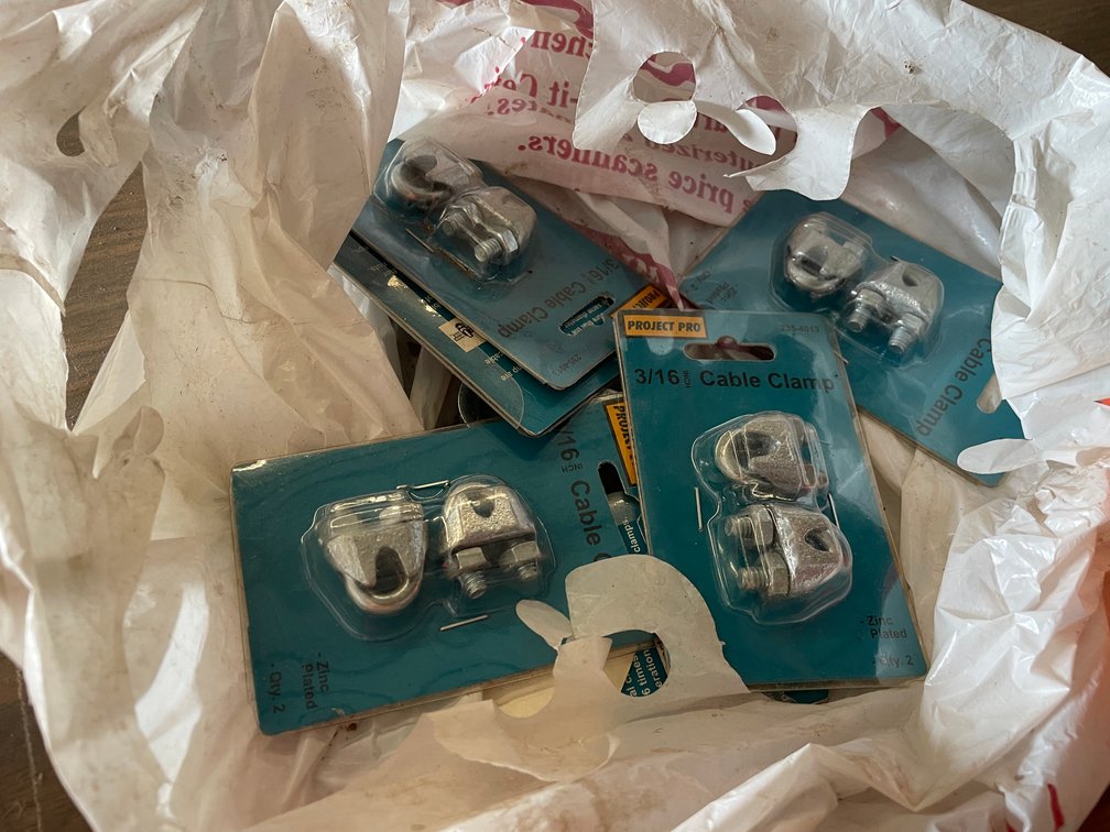 Bag of Cable Clamps