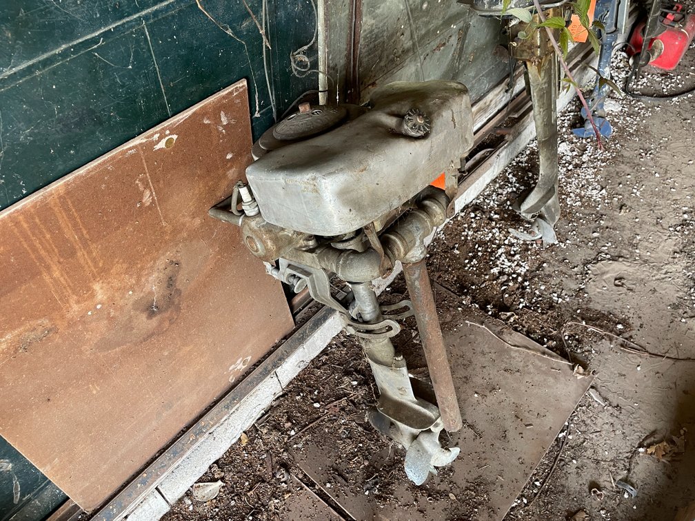 Vintage Johnson Boat Motor