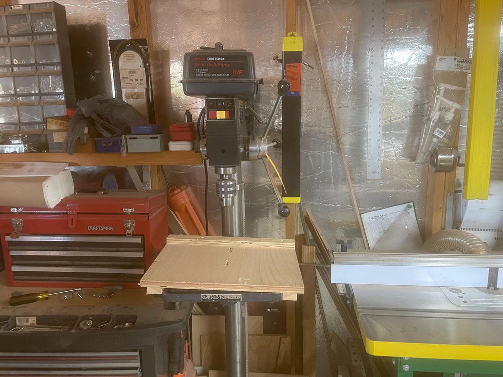 Craftsman Drill Press on Stand
