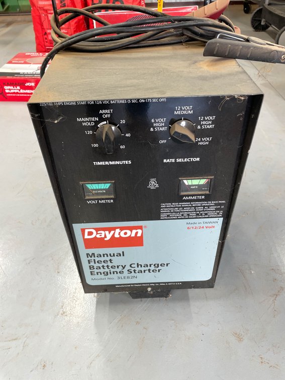 Dayton Battery Charger