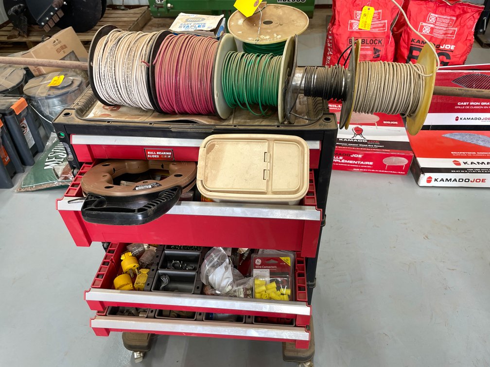 Electrical Fittings and Tool Cabinet