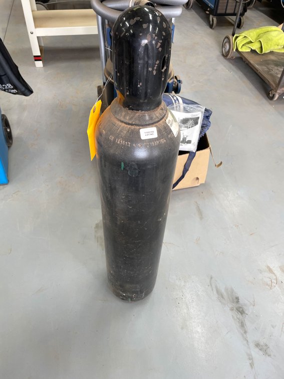 Bottle of Argon Gas